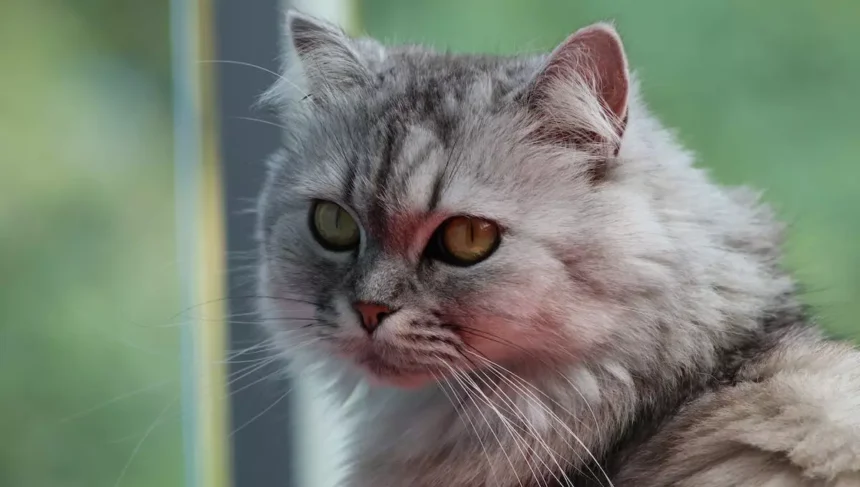 imagem de um gato persa